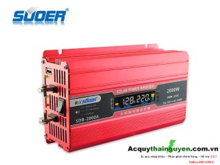 Kích điện ắc quy 12V 2000W SUOER SDB-2000A