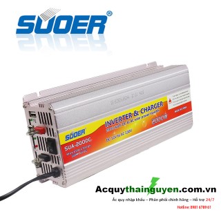 Kích điện ắc quy  SUOER 12V 2000W SUA-2000A