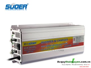 Kích điện ắc quy SUOER 24V 2000W SUA-2000B