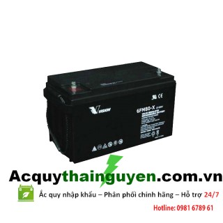 VISION 6FM-80X Ups (12V 80Ah)