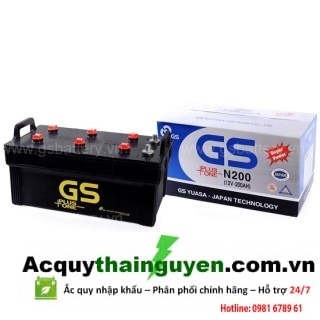 ẮC QUY GS N200 12V - 200AH