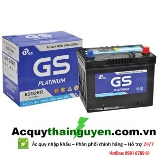 ẮC QUY GS MF 85D26R 12V - 75AH