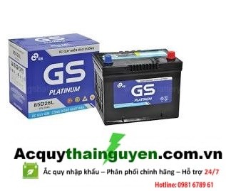 ẮC QUY GS MF 85D26L 12V - 75AH