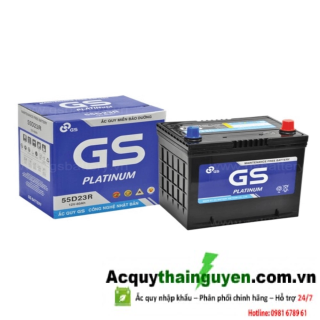 ẮC QUY GS MF 55D23R 12V - 60Ah