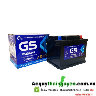 ẮC QUY GS MF DIN60L 12V - 60AH