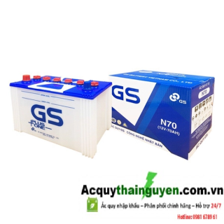 ẮC QUY GS N70 12V - 70AH