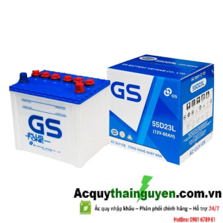 ẮC QUY GS 55D23L 12V - 60AH