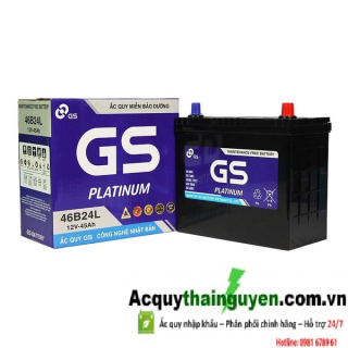 ẮC QUY GS MF 46B24L 12V - 45AH