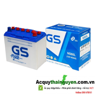 ẮC QUY GS NS60L 12V - 45AH