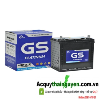 ẮC QUY GS MF 40B19L(S) 12V - 35Ah