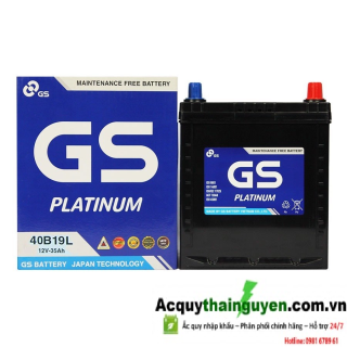 ẮC QUY GS MF 40B19L 12V - 35AH