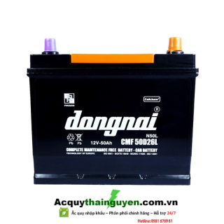 ẮC QUY ĐỒNG NAI 12V - 50AH CMF 50D26L