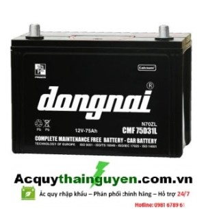 ẮC QUY ĐỒNG NAI 12V - 75AH CMF 75D31L