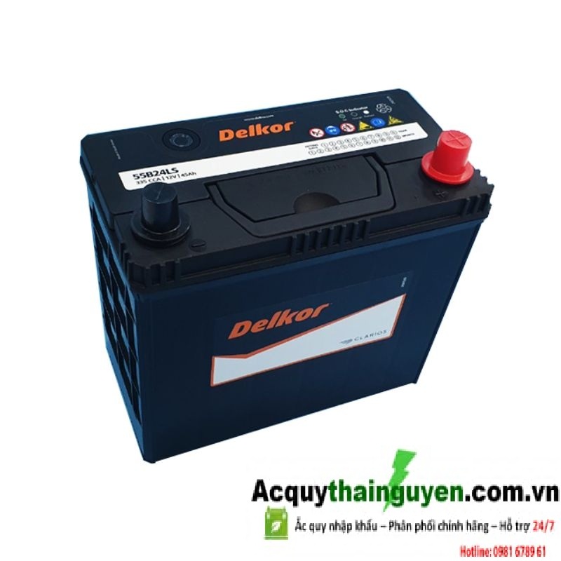 ẮC QUY DELKOR 12V - 45AH MF 55B24LS