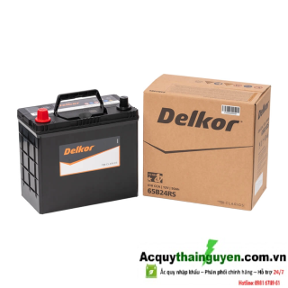 ẮC QUY DELKOR 12V - 50AH MF 65B24RS (VINFAST E34, VF3, VF5, VF6, VF7, VF8, VF9)