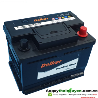 ẮC QUY DELKOR 12V - 60AH MF 56077 DIN60(L)