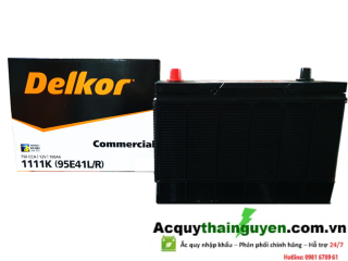ẮC QUY DELKOR COMMERCIAL 12V - 100AH 1111K (95E41L/R)
