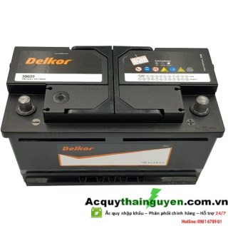 ẮC QUY DELKOR 12V - 80AH MF 58039 DIN80(L)